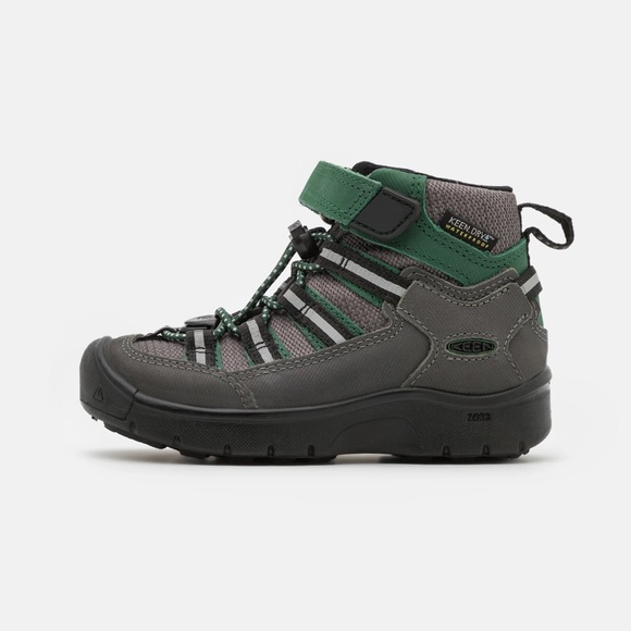 KEEN Kids' Green and Black Adventure Boots - Picture 2 of 4